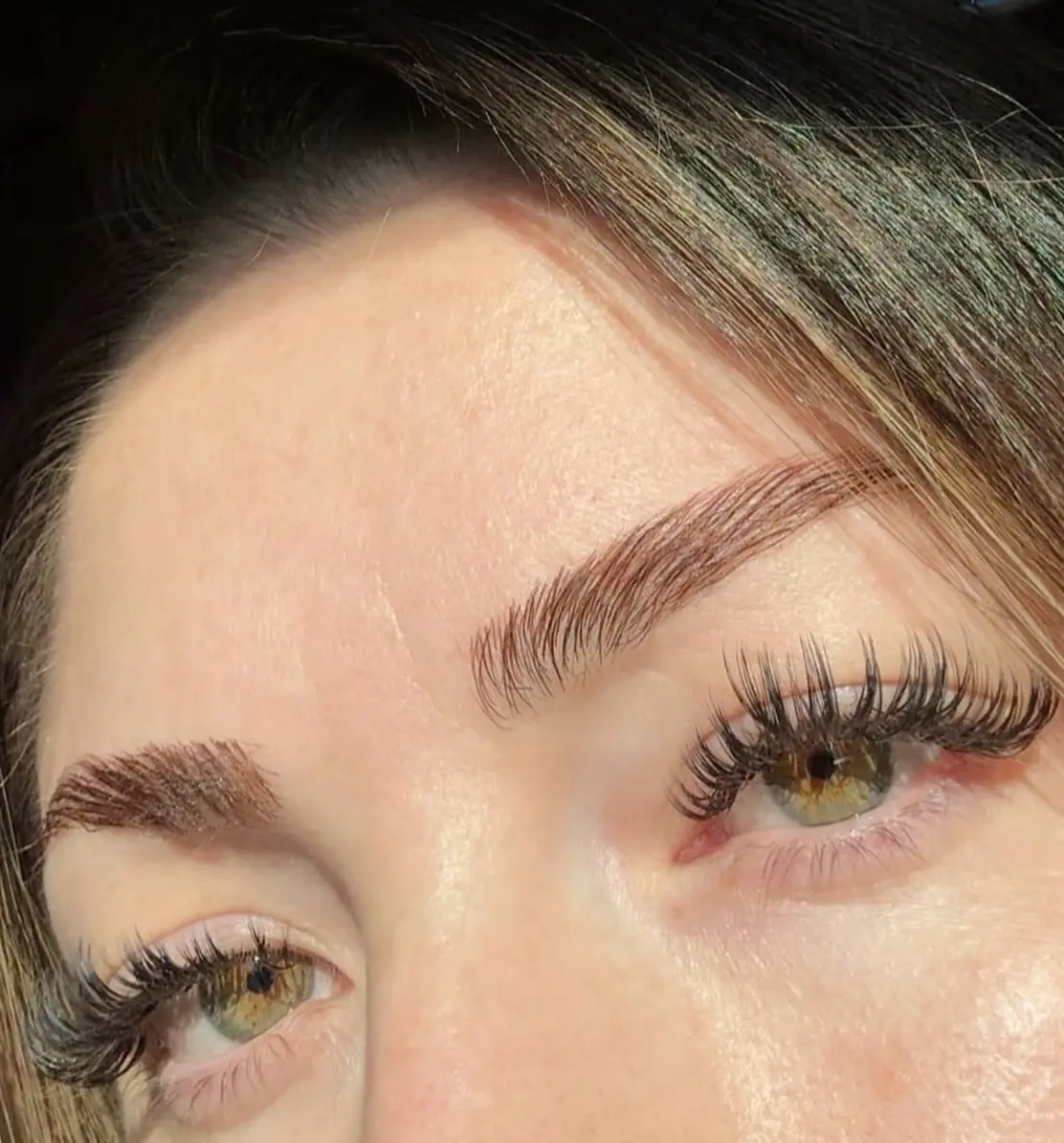 Client lash selfie by Lashes By Elma