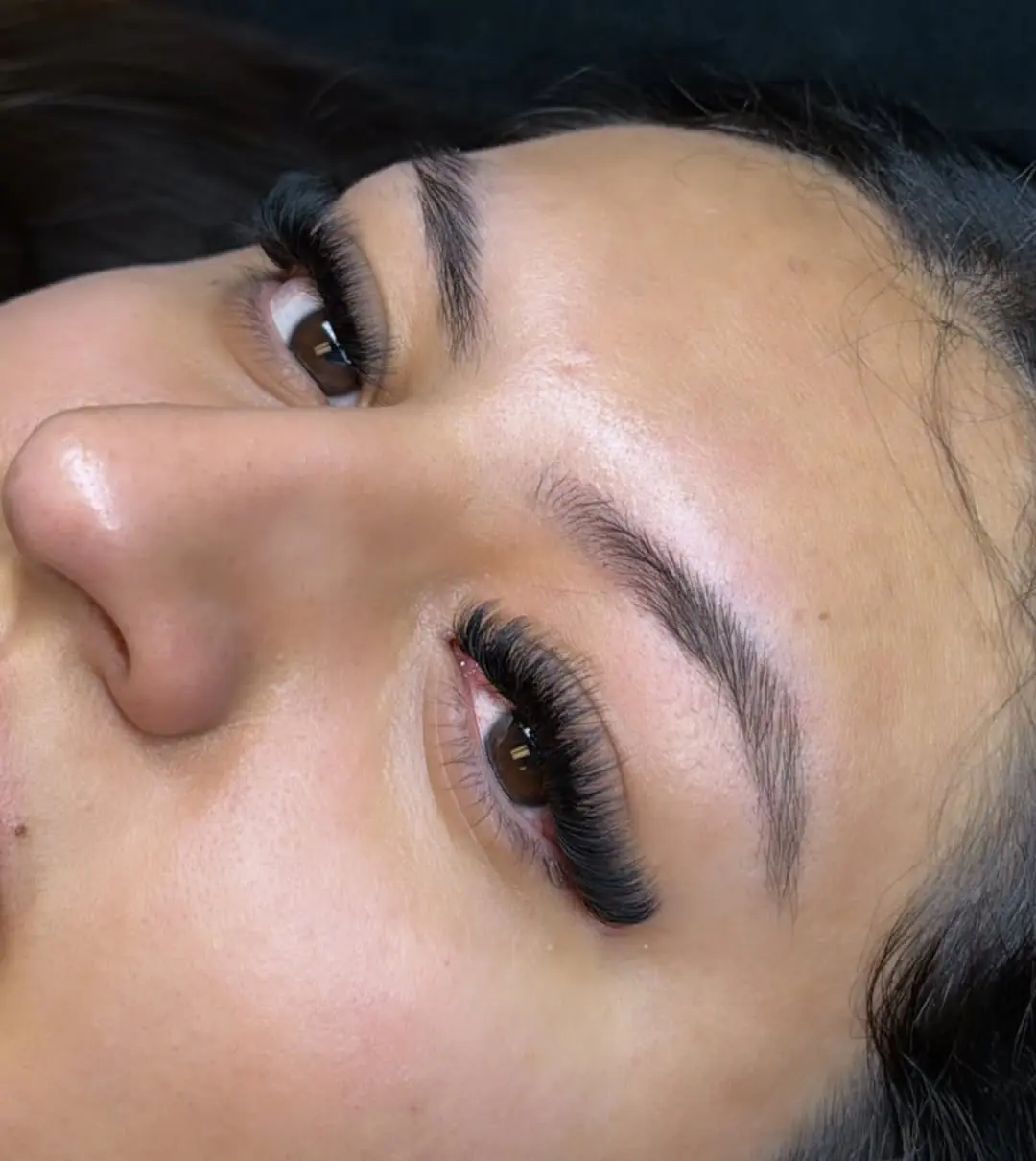 Custom D curl lash set by Lashes By Elma