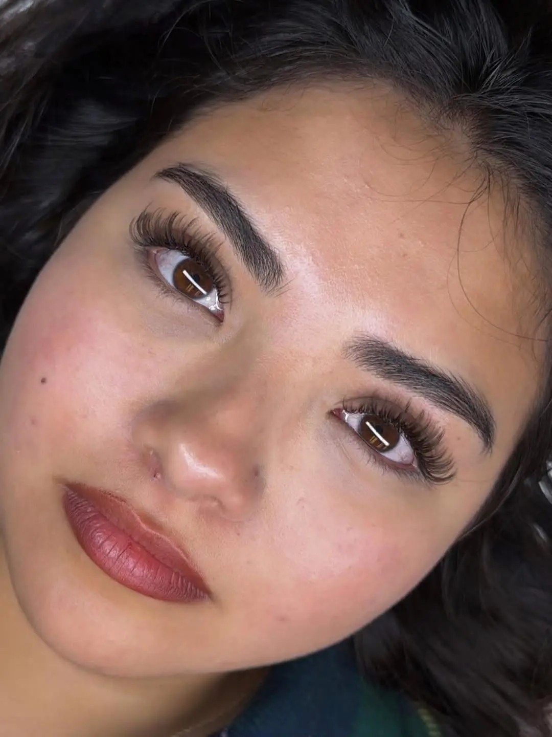 Brown lash set by Lashes By Elma